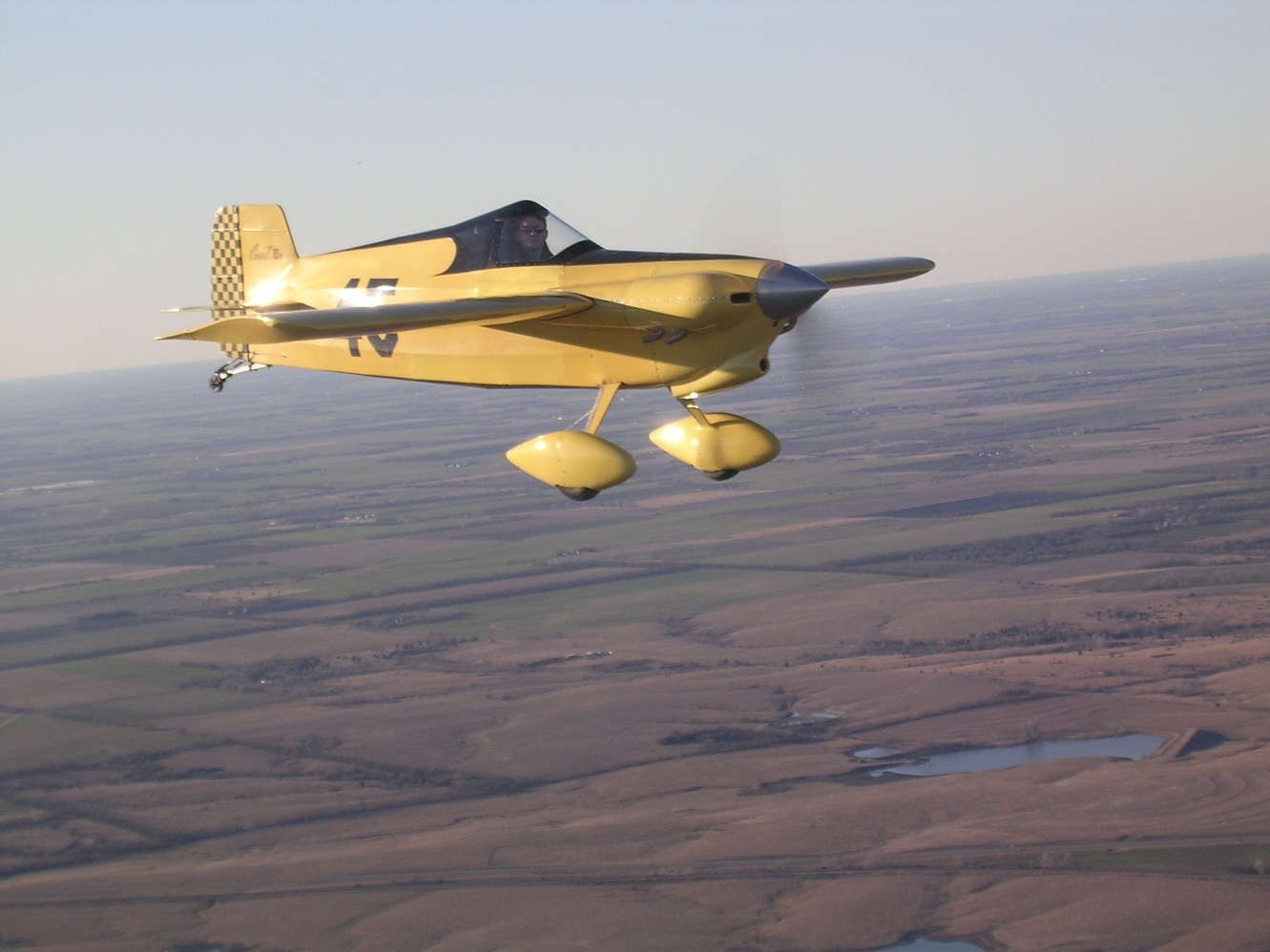 Jon flying my Cassutt