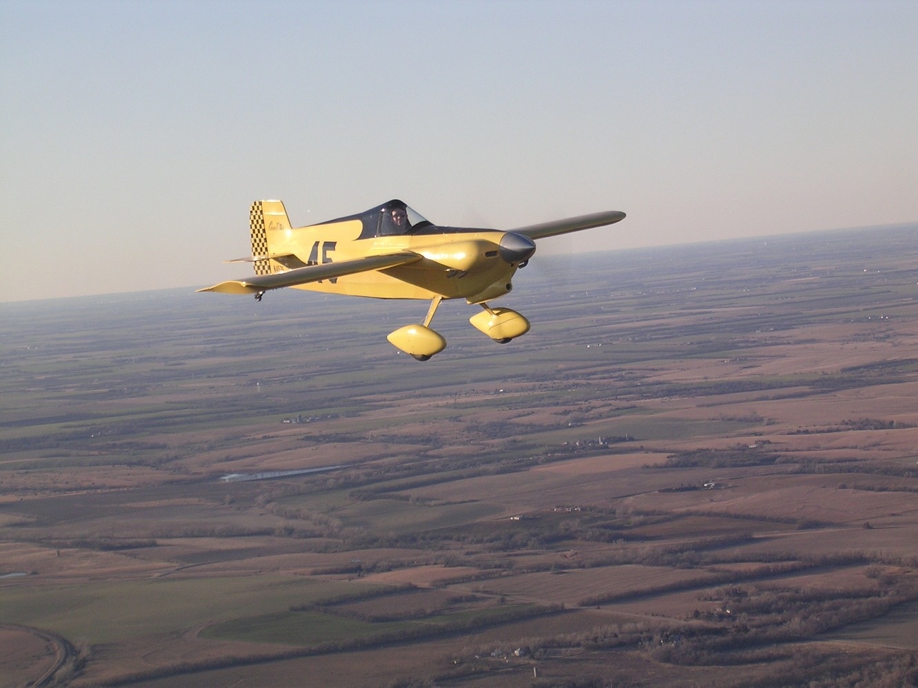 Jon flying my Cassutt